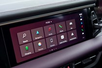 Porsche Macan Electric (2024) review: 10.9-inch infotainment screen