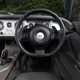 Morgan Plus Six review - interior, steering wheel, paddleshifters, BMW lever for automatic transmission, exclusive Bauer image