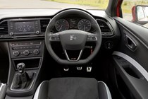 SEAT Leon Cupra interior detail