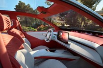 BMW Neue Klasse X electric SUV concept, interior, front seats