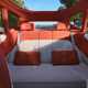 BMW Neue Klasse X electric SUV concept, interior, rear seats