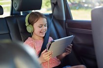 Keeping children entertained can be the hardest part of a long journey, especially when traffic is showing no signs of movement.