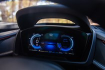 BMW i8 Roadster dials, Eco Pro mode