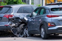Hyundai Kona, Audi Q5 crash