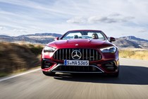 Mercedes-AMG CLE53 Cabriolet front driving