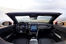 Mercedes-AMG CLE53 Cabriolet interior