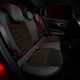 Alfa Romeo Milano: rear seats, black upholstery