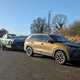 The Parkers Skoda Kodiaq long-term test car towing a racing car