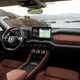 Skoda Kodiaq (2024) review: dashboard, infotainment system and front seats, tan upholstery