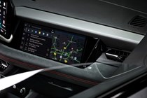 Audi Q6 E-Tron passenger touchscreen