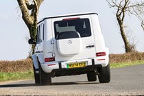 Mercedes G580 dynamic rear