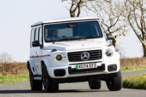 Mercedes G580 dynamic front