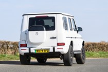 Mercedes G580 dynamic rear