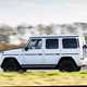 Mercedes G580 dynamic side view
