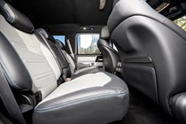 Mercedes G580 rear seats