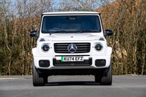 Mercedes G580 in white front
