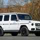 Mercedes G580 in white front