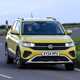 Volkswagen T-Cross in yellow, front
