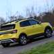 Volkswagen T-Cross in yellow, rear