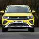 Volkswagen T-Cross in yellow, front