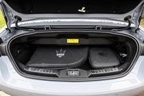 Maserati GranCabrio Folgore boot space