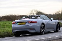 Maserati GranCabrio Folgore dynamic rear