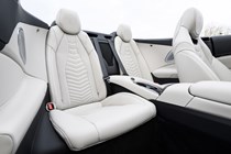 Maserati GranCabrio Folgore rear seats