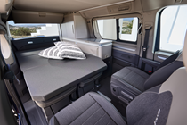 Volkswagen California (2024) interior sleeping space