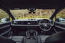 Porsche Cayenne review, right-hand drive interior, dashboard