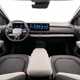 Kia EV3 (2024) reveal: dashboard and infotainment system, black and cream upholstery