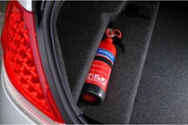 car fire extinguishers in boot