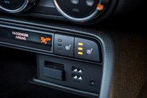 Mazda MX-5 heated seats button