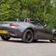 Mazda MX-5 Mk4 review - rear view, roof down
