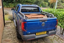 The VW Amarok in house-clearance mode.