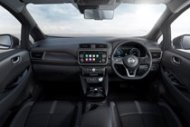 Nissan 2018 Leaf interior detail