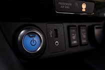 Nissan Leaf starter button