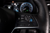 Nissan Leaf steering wheel cruise control