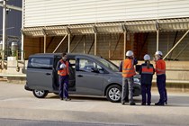 The Nissan Townstar Crew Van can take up to five adults.