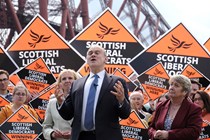 Liberal Democrat political manifesto, Ed Davey at Lib Dem rally