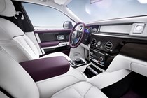 Rolls-Royce 2017 Phantom Saloon interior detail