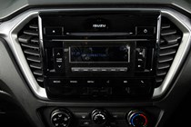 It might 'only' have a CD player, but the Isuzu D-Max DL20 has Bluetooth connectivity, and that means you can use your smartphone for everything else you need from a multimedia perspective