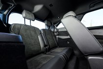 Peugeot E-5008 (2025) review: third seating row, black upholstery