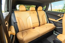 MG HS rear seats