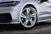 Audi A7 front wheel