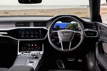Audi A7 driving position