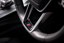Audi S Line steering wheel