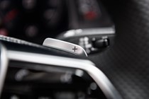 Audi A7 steering wheel paddle