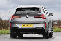 BMW X3 rear cornering