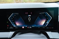 BMW X3 driver's display