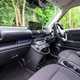 Hyundai Inster review, black, interior, seats, dashboard, steering wheel | Parkers